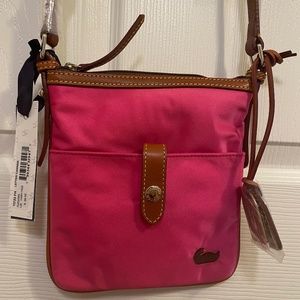 Dooney & Bourke Pink Nylon Crossbody Bag